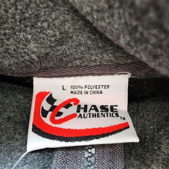 Nascar 1/4 Zip Fleece Pullover Jimmy Spencer 41 Size L - Picture 6 of 11